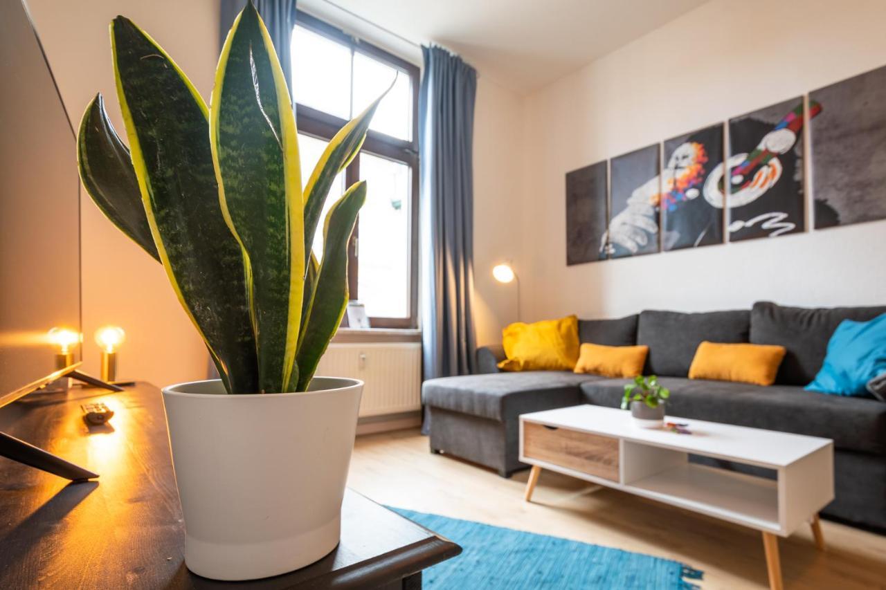 Blue Chili 18 Zentrales City-Apartment Am Hasselbachplatz, 4 Personen Magdeburg Ngoại thất bức ảnh