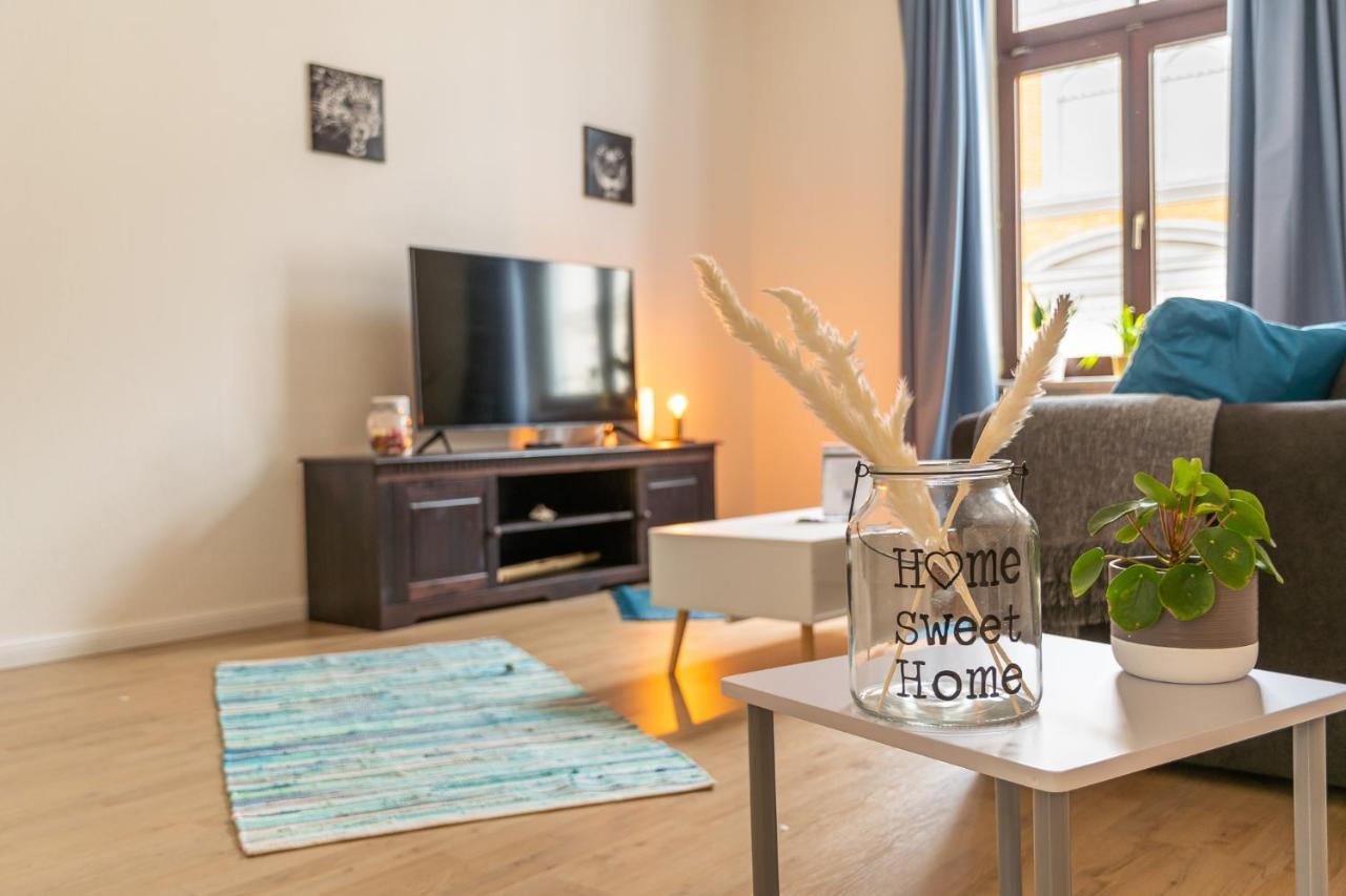 Blue Chili 18 Zentrales City-Apartment Am Hasselbachplatz, 4 Personen Magdeburg Ngoại thất bức ảnh