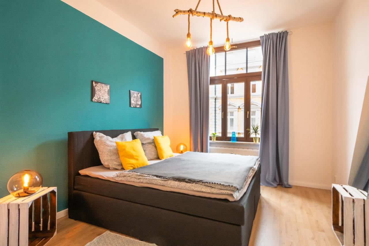 Blue Chili 18 Zentrales City-Apartment Am Hasselbachplatz, 4 Personen Magdeburg Ngoại thất bức ảnh